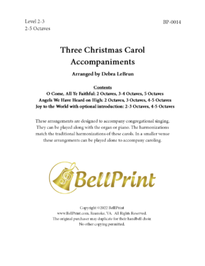 Three Christmas Carol Accompaniments
